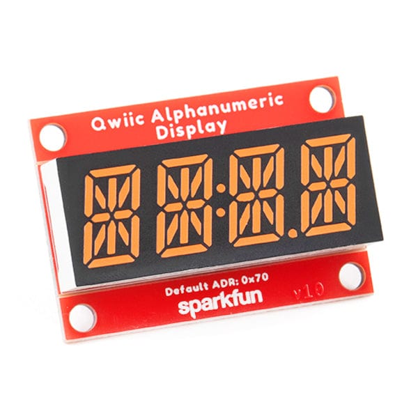 SparkFun Qwiic Alphanumeric Display - Pink by Sparkfun - The Pi Hut