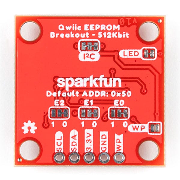 SparkFun Qwiic EEPROM Breakout - 512Kbit by Sparkfun - The Pi Hut