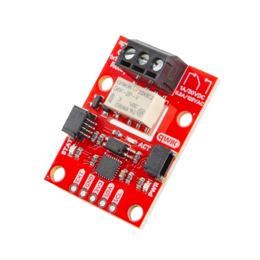 SparkFun Qwiic Relay - 1x1A DPDT by Sparkfun - The Pi Hut