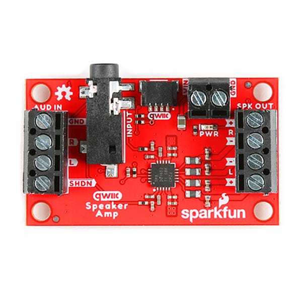 SparkFun Qwiic Speaker Amp by Sparkfun - The Pi Hut