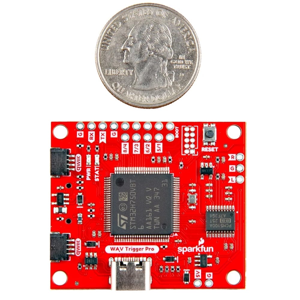 SparkFun Qwiic WAV Trigger Pro by Sparkfun - The Pi Hut