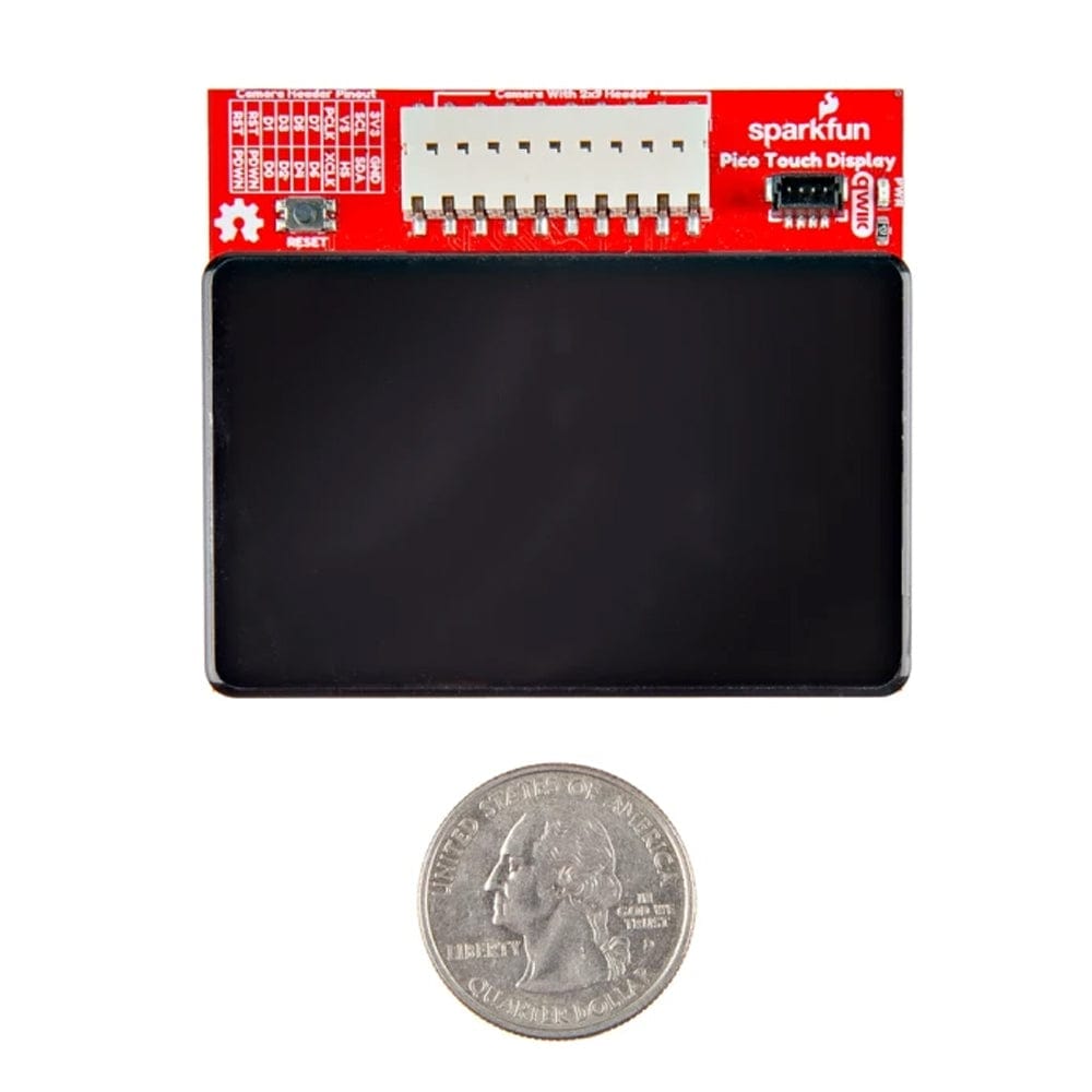 SparkFun Red Vision Touch Display for Pico by Sparkfun - The Pi Hut