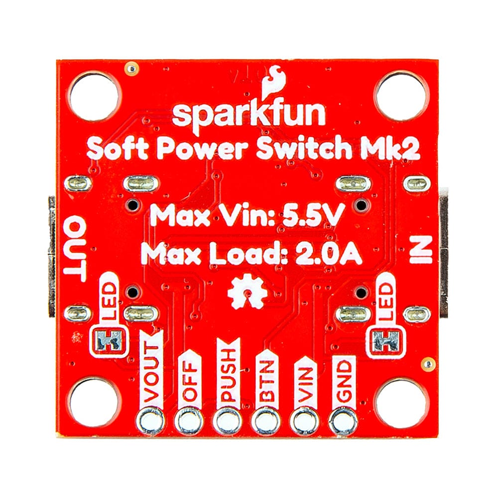 SparkFun Soft Power Switch - USB-C by Sparkfun - The Pi Hut