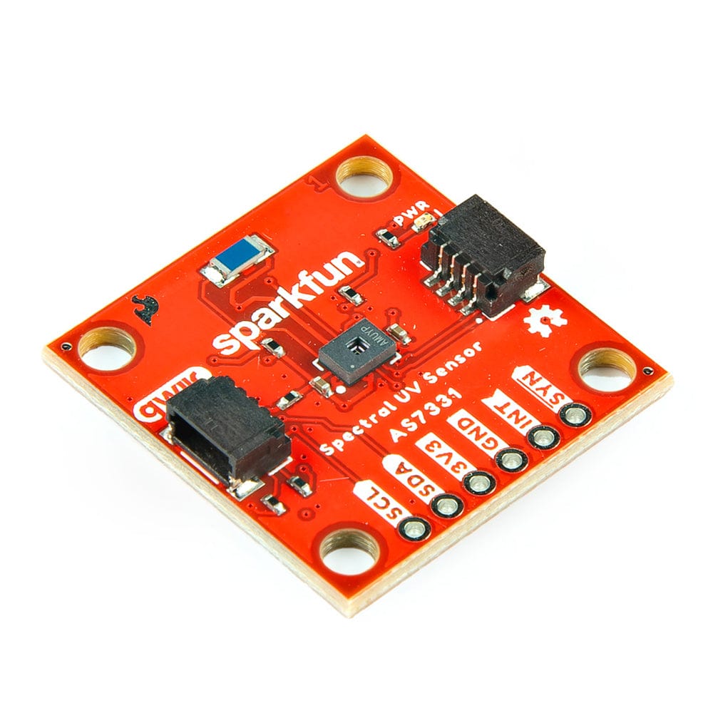 SparkFun Spectral UV Sensor - AS7331 (Qwiic) by Sparkfun - The Pi Hut