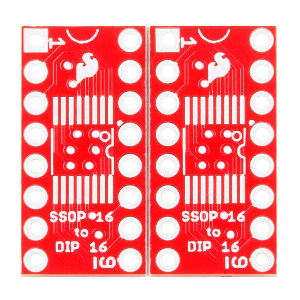 SparkFun SSOP to DIP Adapter - 16-Pin - The Pi Hut