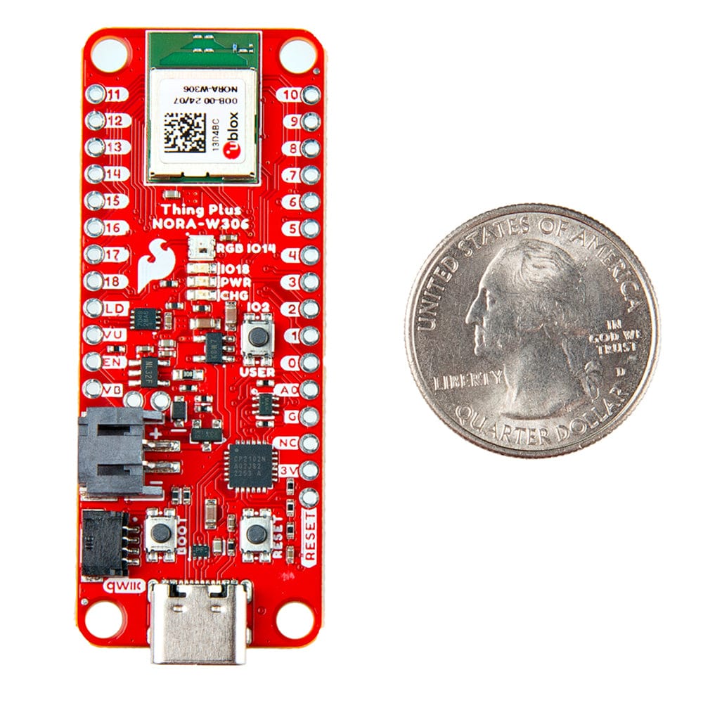 SparkFun Thing Plus - NORA-W306 by Sparkfun - The Pi Hut