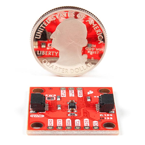 SparkFun Triple Axis Accelerometer Breakout - KX134 (Qwiic) by Sparkfun - The Pi Hut