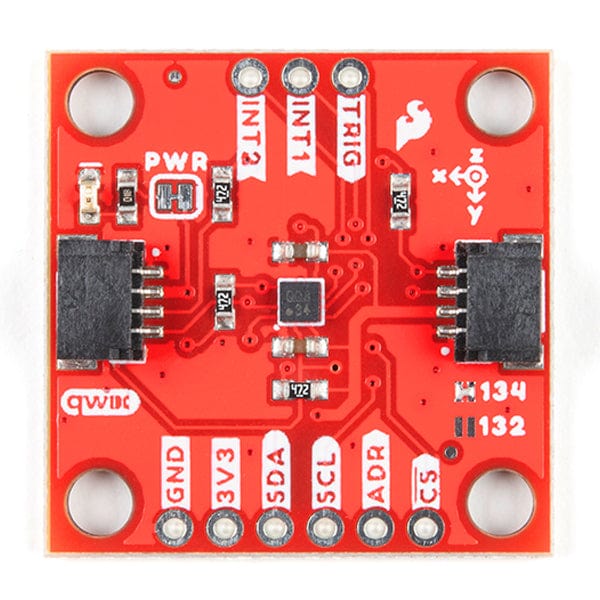 SparkFun Triple Axis Accelerometer Breakout - KX134 (Qwiic) by Sparkfun - The Pi Hut