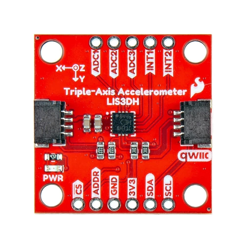 SparkFun Triple Axis Accelerometer Breakout - LIS3DH (Qwiic) by Sparkfun - The Pi Hut