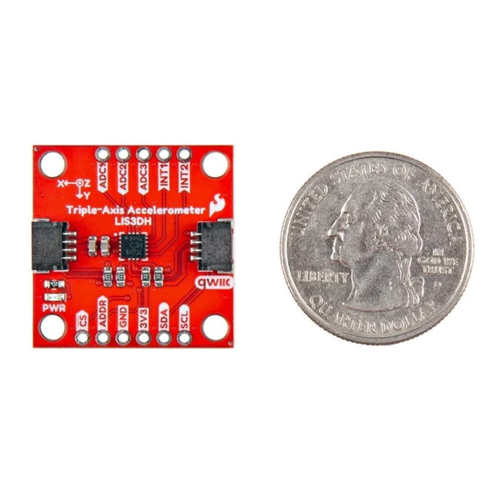 SparkFun Triple Axis Accelerometer Breakout - LIS3DH (Qwiic) by Sparkfun - The Pi Hut