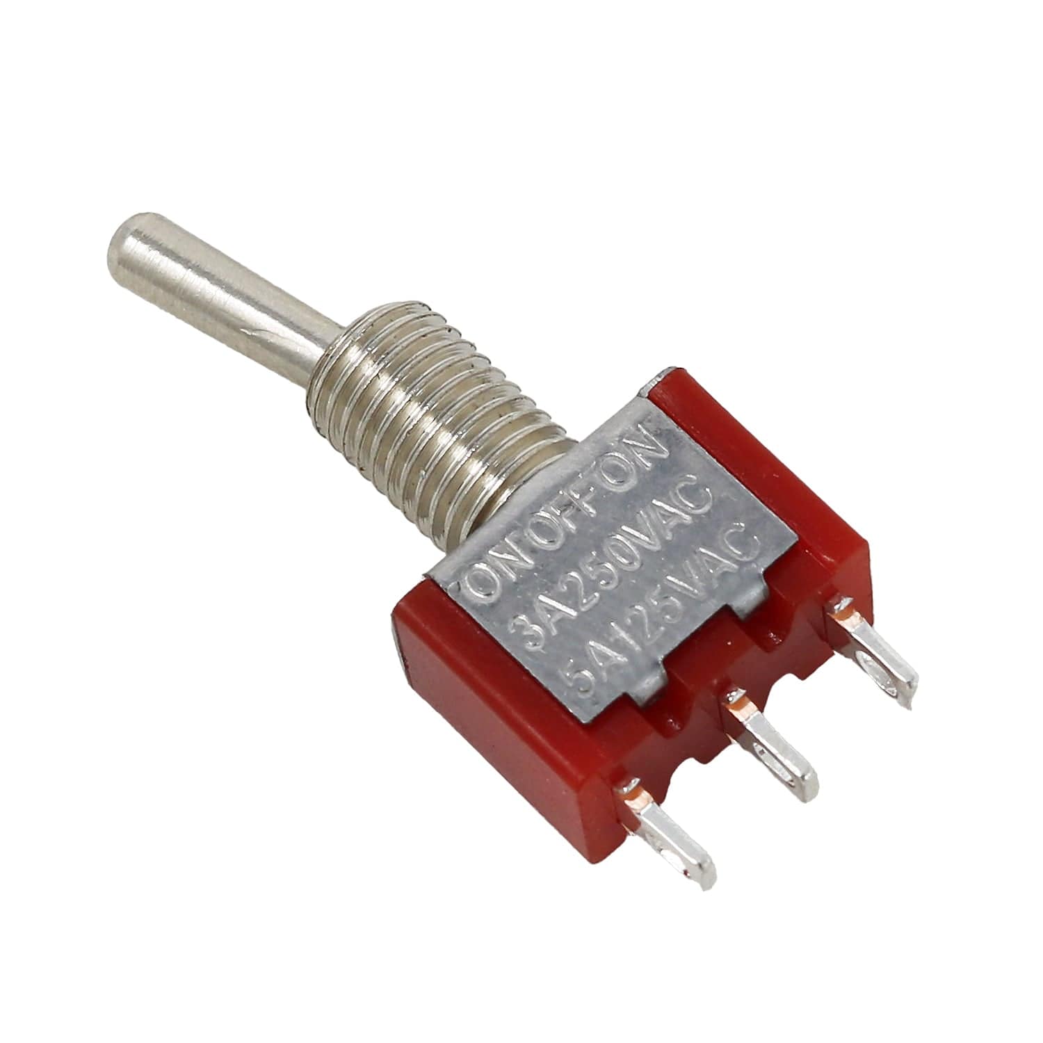 SPDT ON-OFF-ON Latching Miniature Toggle Switch by The Pi Hut - The Pi Hut