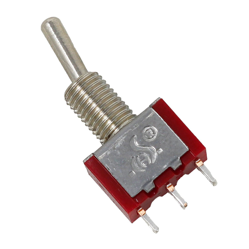SPDT ON-(ON) Non-Latching Spring-Return Miniature Toggle Switch by The Pi Hut - The Pi Hut