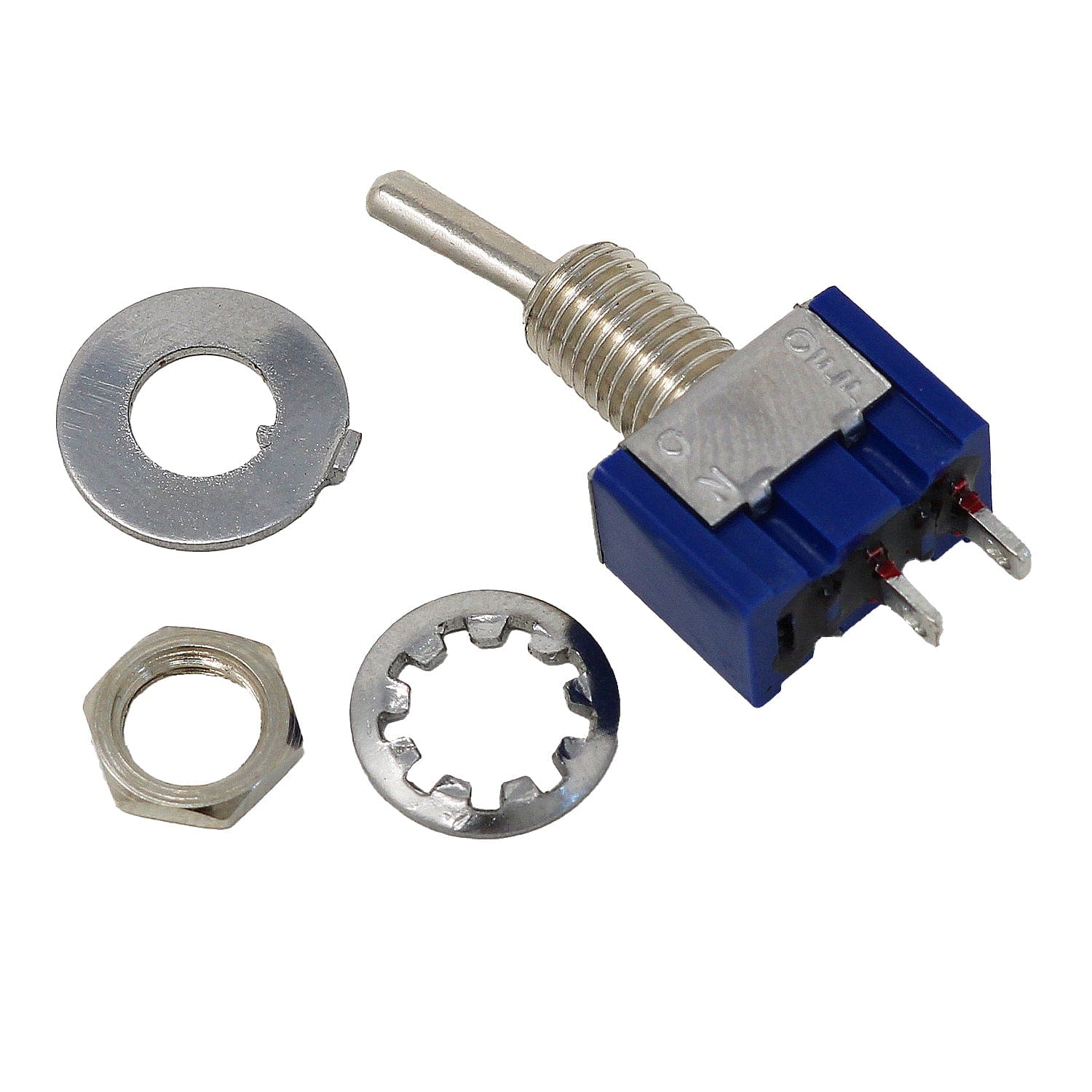 SPST ON-OFF Latching Miniature Toggle Switch by The Pi Hut - The Pi Hut