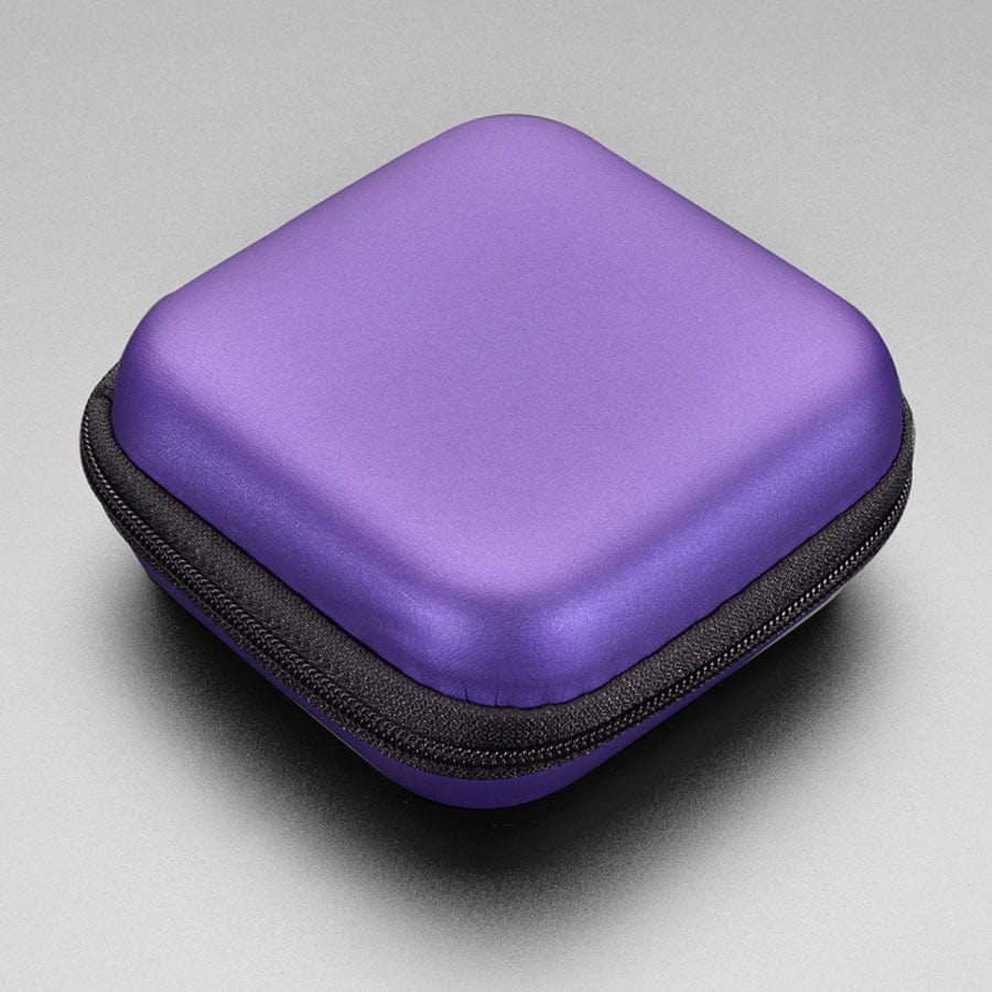 Square Maker-Friendly Zipper Case - Purple by Adafruit - The Pi Hut