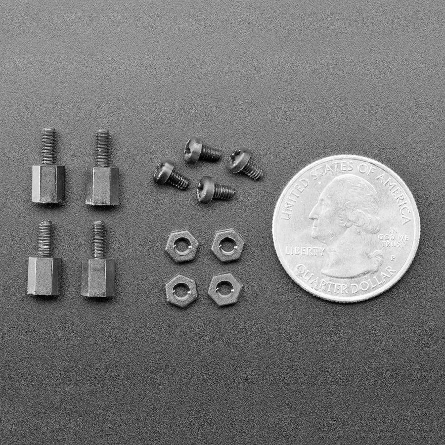 Stacking M2.5 Hardware Kit for STEMMA QT and RP2040 Trinkey by Adafruit - The Pi Hut