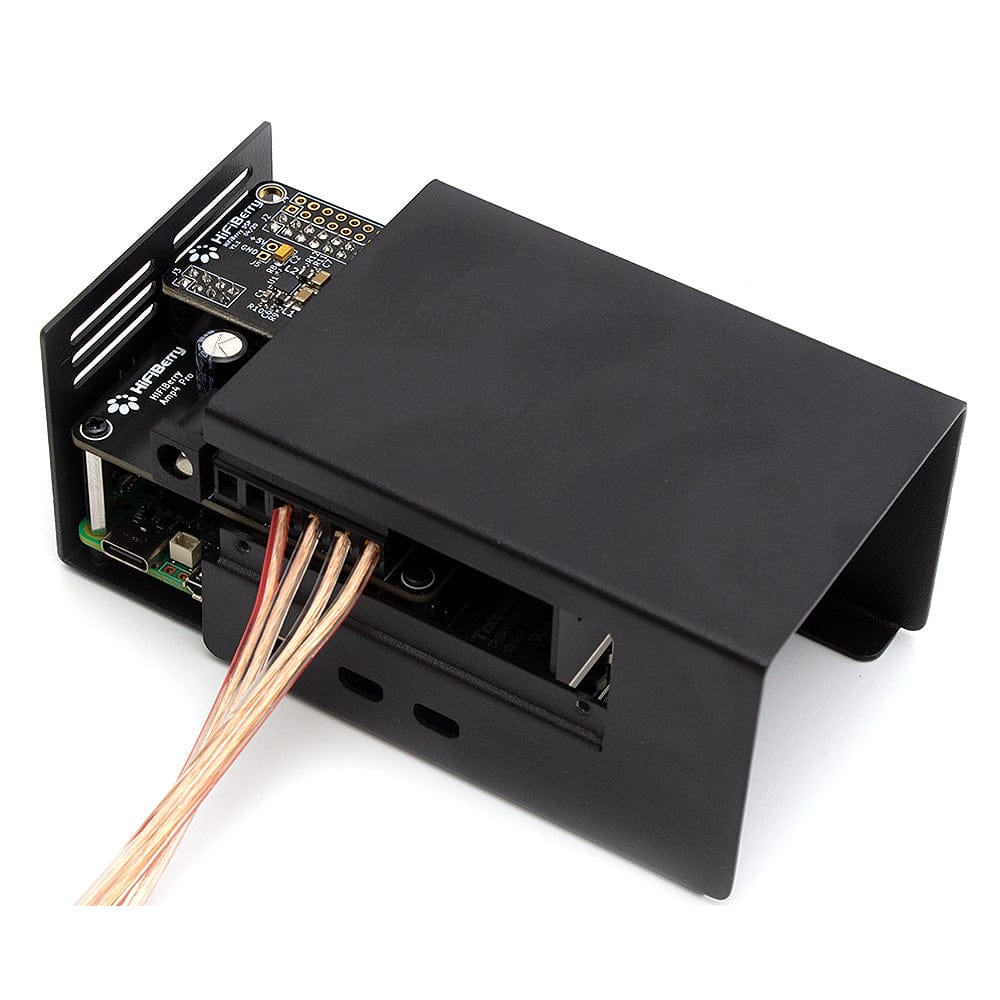 HiFiBerry Universal Steel Case for Raspberry Pi 5 by HiFiBerry - The Pi Hut