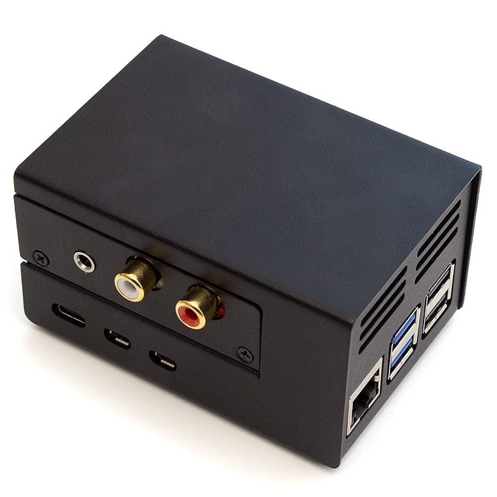 HiFiBerry Universal Steel Case for Raspberry Pi 5 by HiFiBerry - The Pi Hut