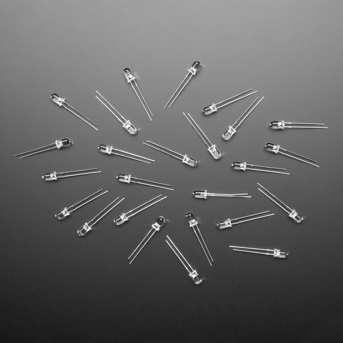 Super Bright Blue 5mm LED (25 pack) by Adafruit - The Pi Hut