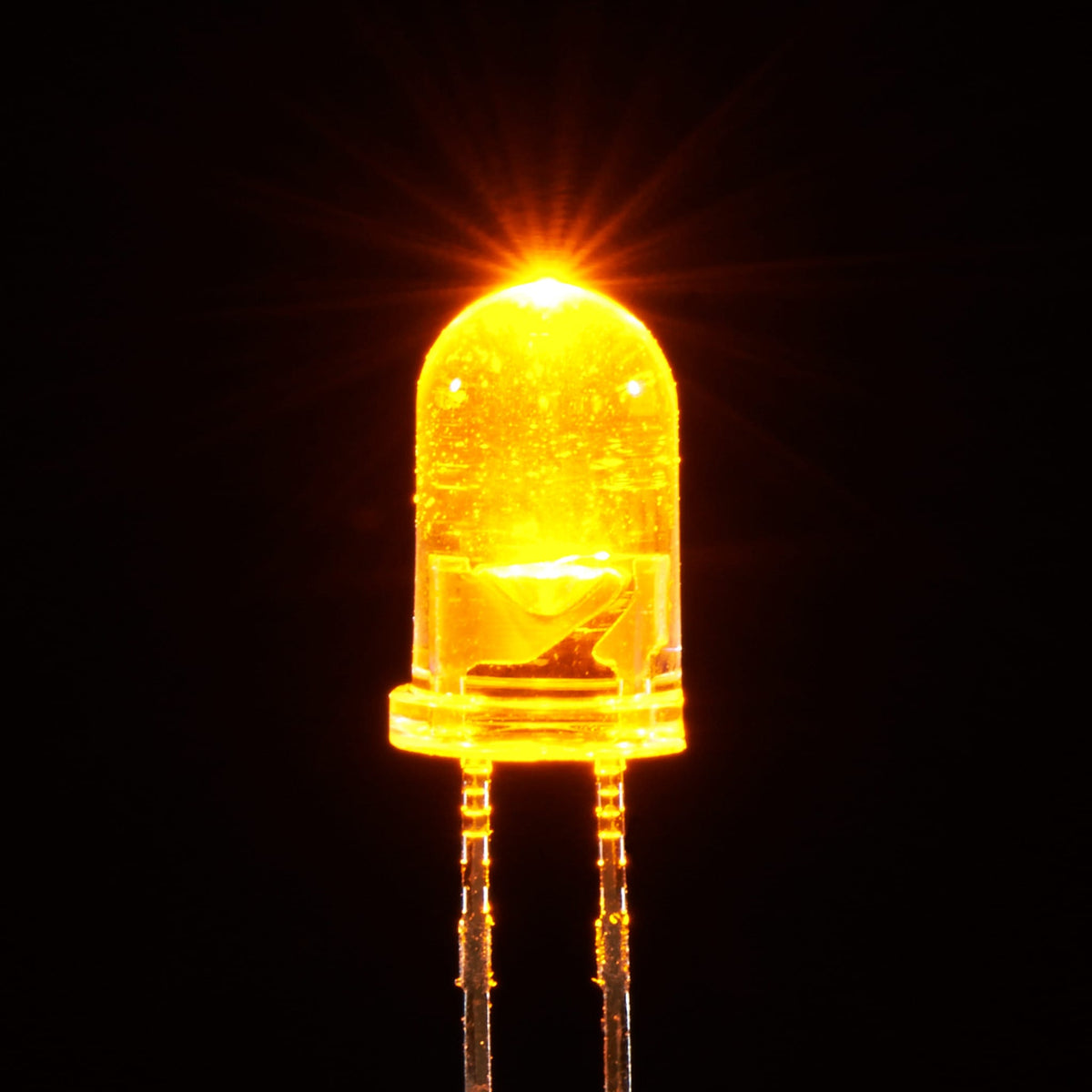 Super Bright Yellow 5mm LED (25 pack) by Adafruit - The Pi Hut