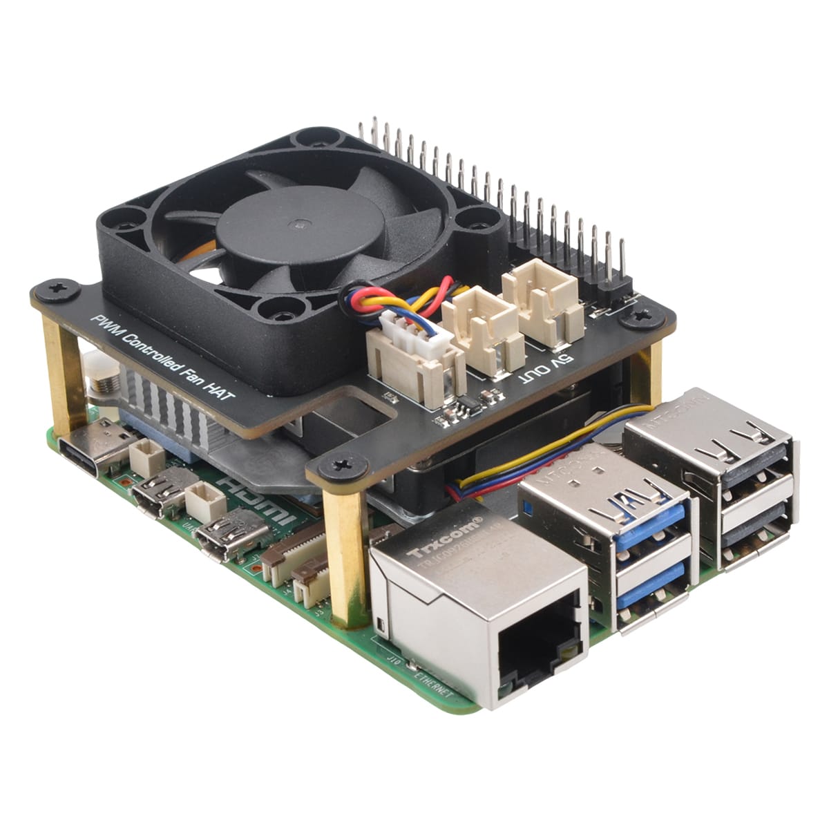 SupTronics X-FAN40 PWM Fan HAT by SupTronics - The Pi Hut