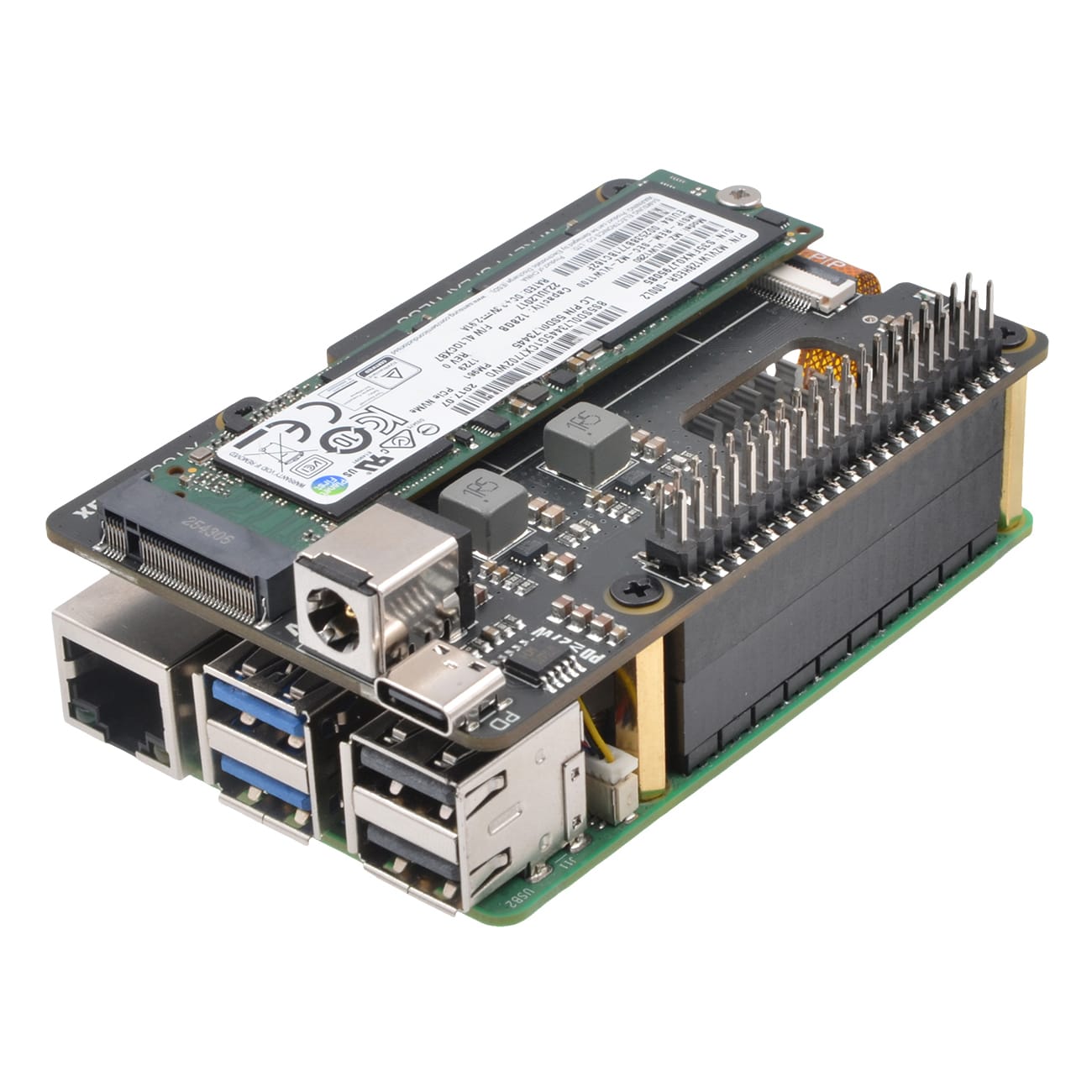 SupTronics X1001-MAX High-Power NVMe Add-on for Raspberry Pi 5 by SupTronics - The Pi Hut