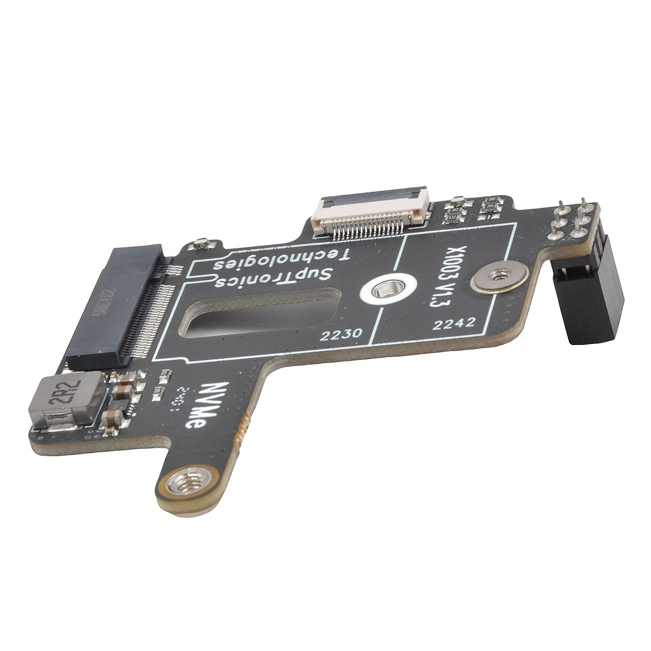 SupTronics X1003 NVMe Add-on for Raspberry Pi 5 by SupTronics - The Pi Hut