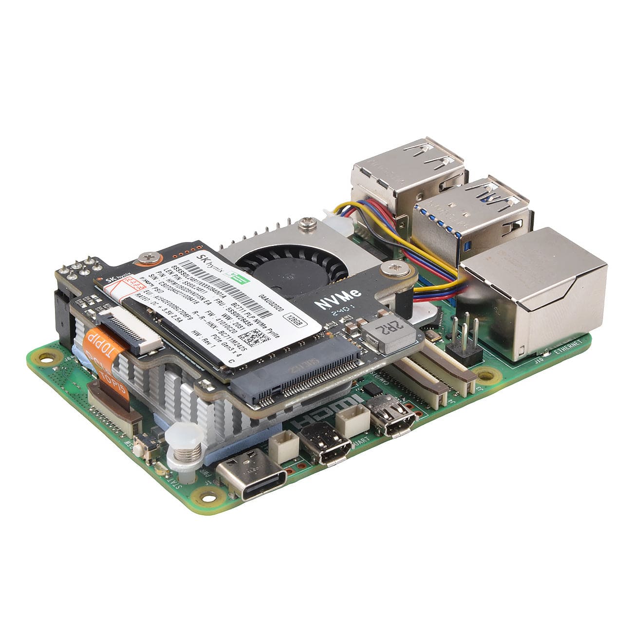 SupTronics X1003 NVMe Add-on for Raspberry Pi 5 by SupTronics - The Pi Hut