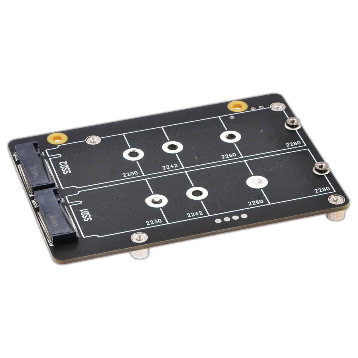 SupTronics X1005 Bottom-Mount Dual-NVMe Add-on for Raspberry Pi 5 by SupTronics - The Pi Hut