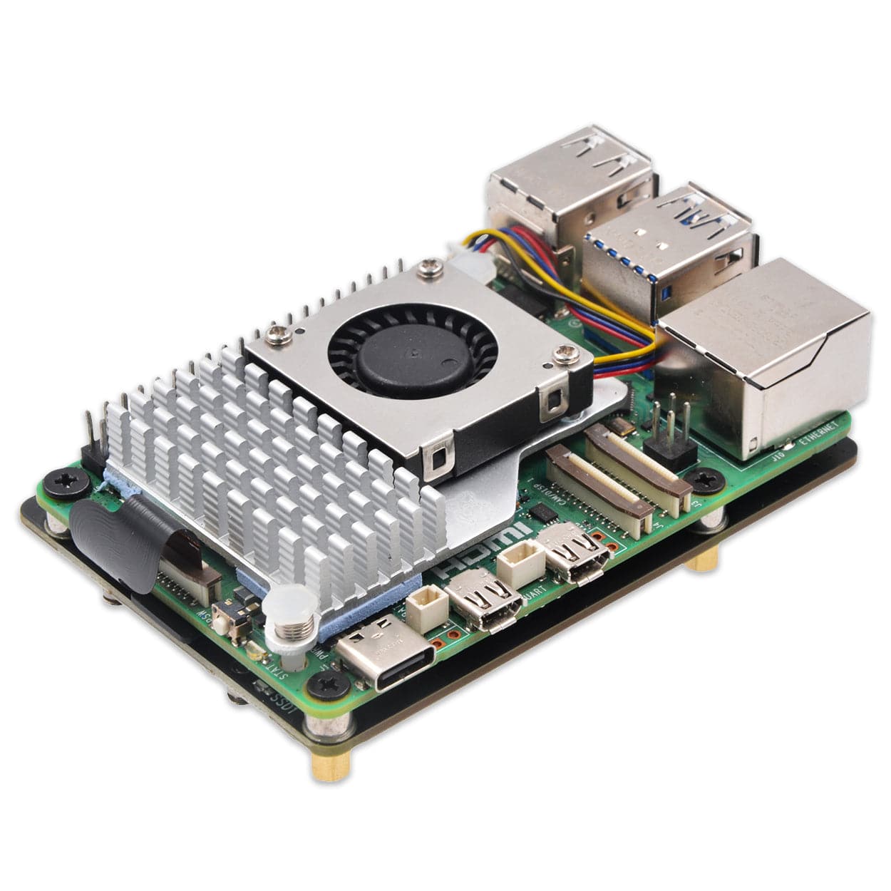 SupTronics X1005 Bottom-Mount Dual-NVMe Add-on for Raspberry Pi 5 by SupTronics - The Pi Hut