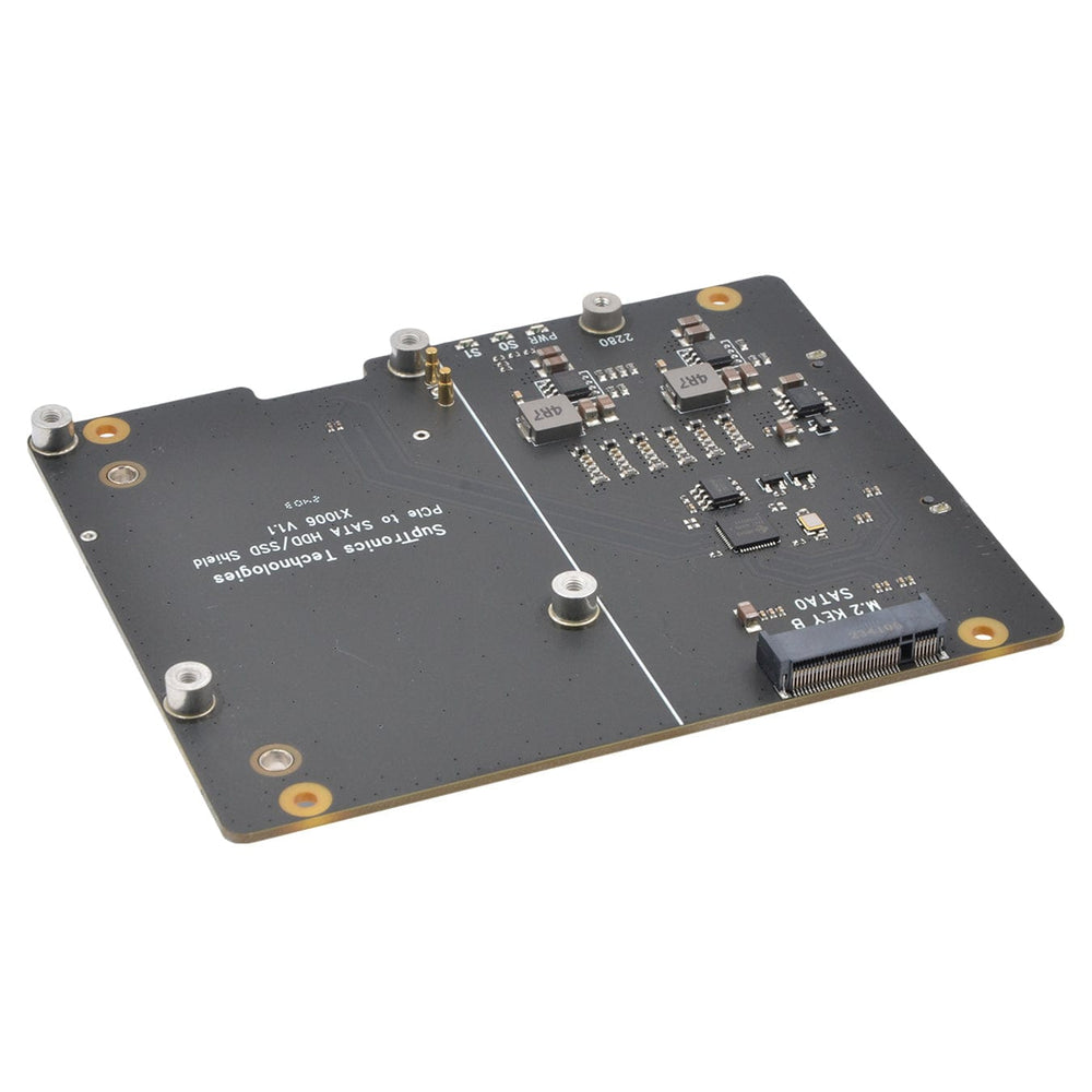 SupTronics X1006 SATA + NVMe Expansion for Raspberry Pi 5 by SupTronics - The Pi Hut