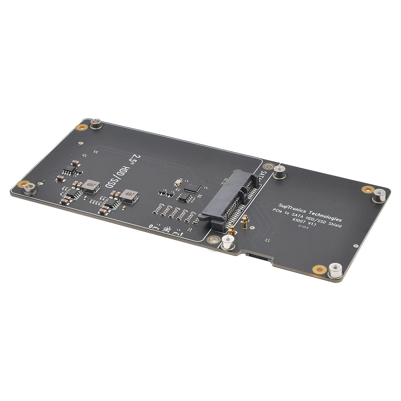SupTronics X1007 Dual SATA Expansion for Raspberry Pi 5 by SupTronics - The Pi Hut