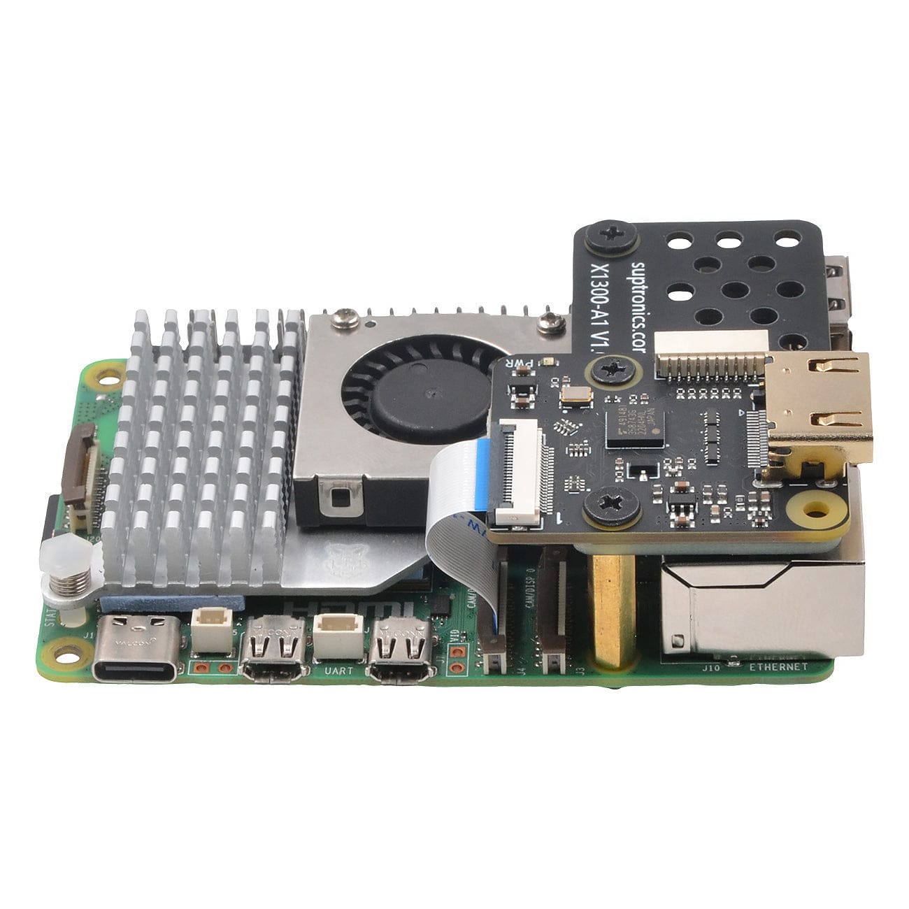 SupTronics X1300 HDMI to CSI-2 Bridge for Raspberry Pi 5 by SupTronics - The Pi Hut