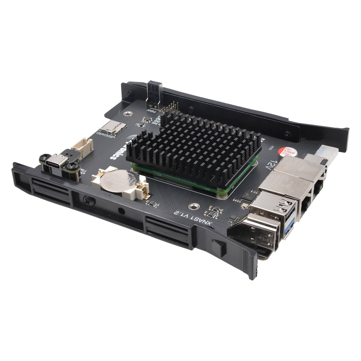 SupTronics XNAS1 NAS Carrier + Enclosure for CM5 by SupTronics - The Pi Hut