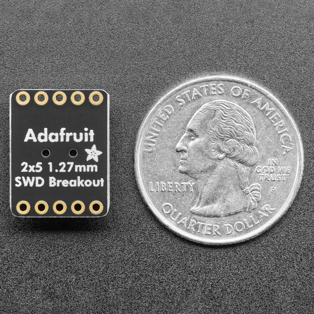 SWD (2x5 1.27mm) Cable Breakout Board by Adafruit - The Pi Hut