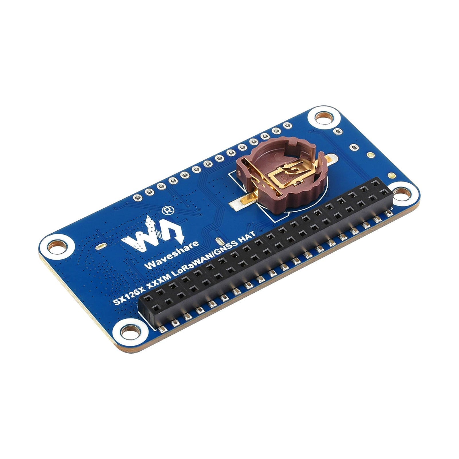 SX1262 LoRaWAN Node Module Expansion Board for Raspberry Pi (850~930MHz HF with GNSS) by Waveshare - The Pi Hut