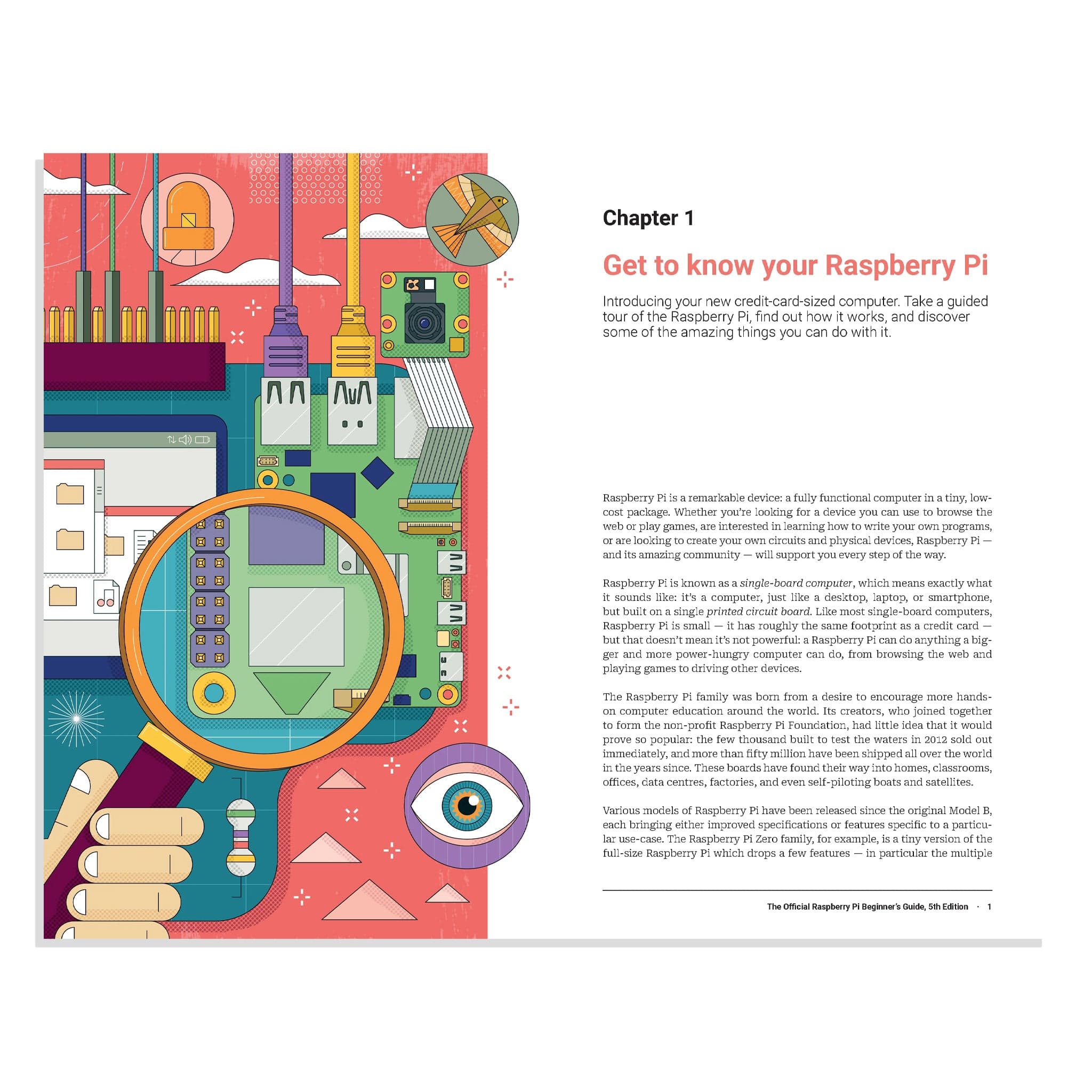 The Official Raspberry Pi Beginner's Guide 5th Edition by Raspberry Pi Press - The Pi Hut