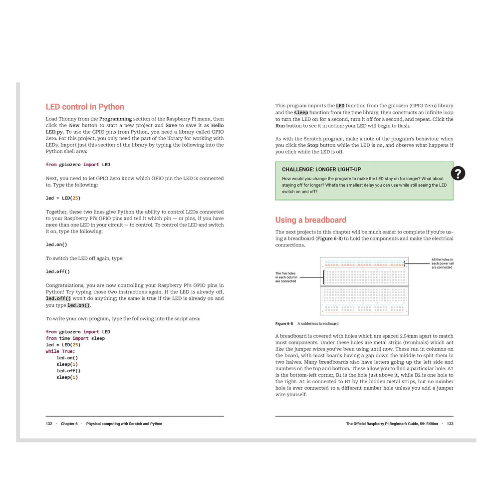 The Official Raspberry Pi Beginner's Guide 5th Edition by Raspberry Pi Press - The Pi Hut
