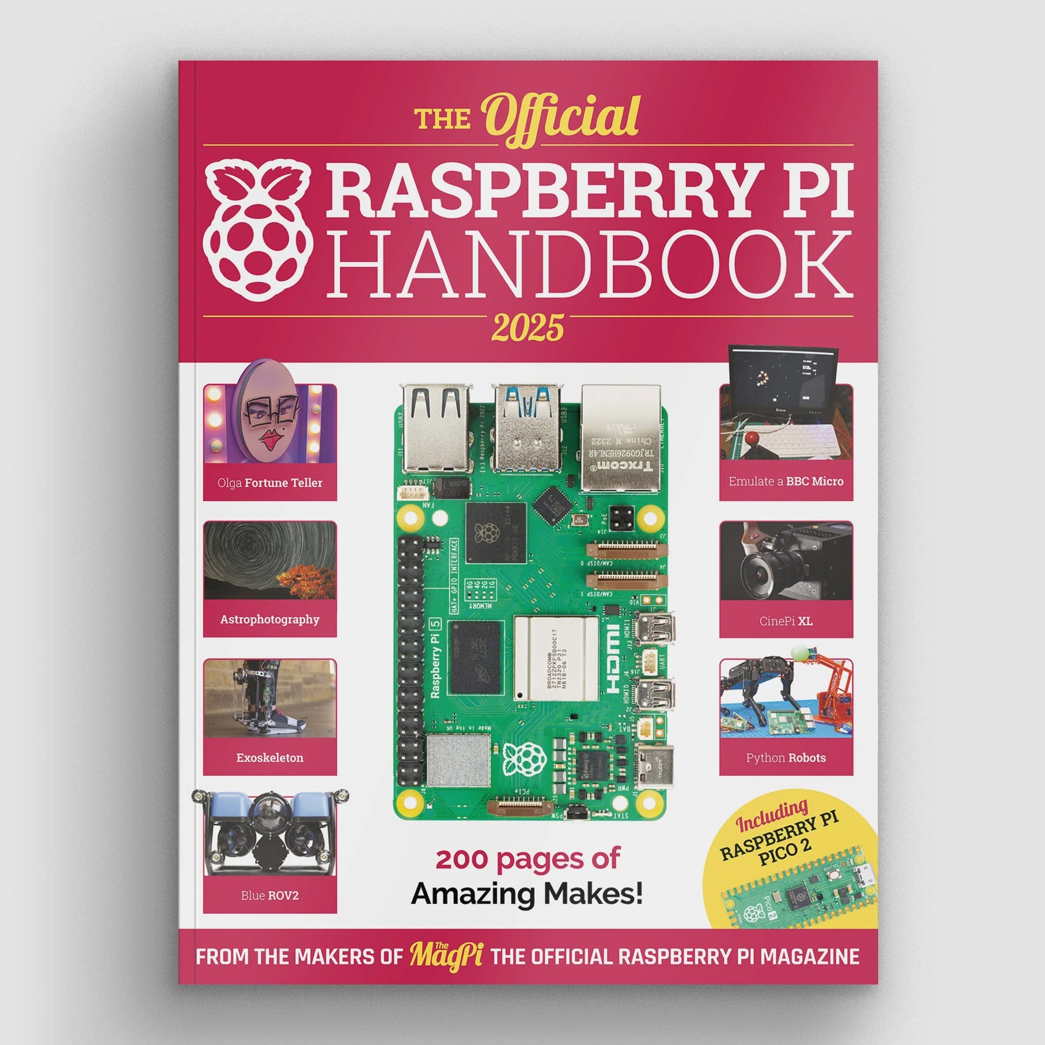The Official Raspberry Pi Handbook 2025 by Raspberry Pi Press - The Pi Hut