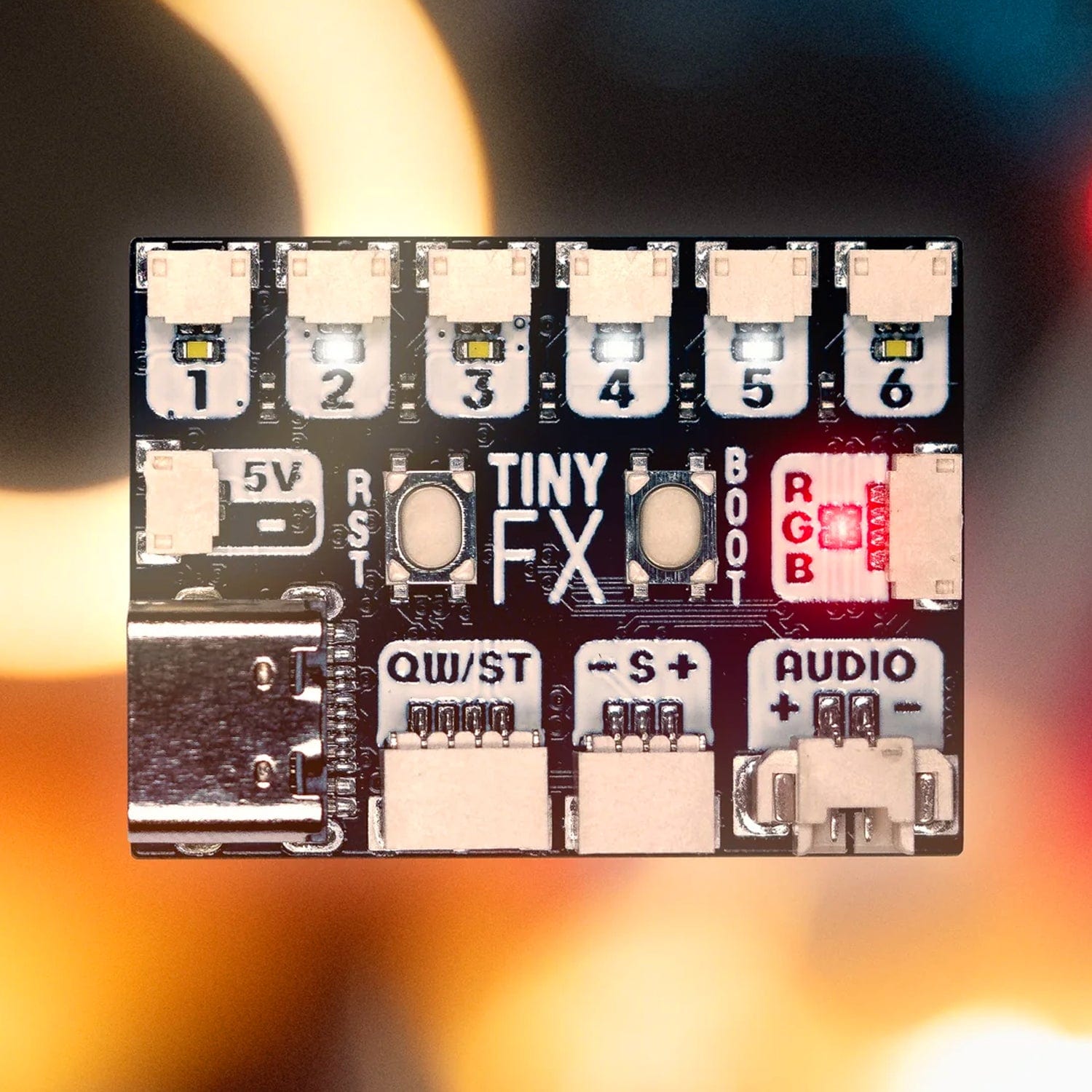 Tiny FX - LED Effects Controller by Pimoroni - The Pi Hut