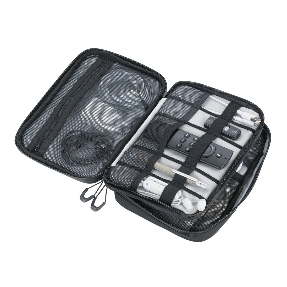 Troika Black Connected (Cable organiser) by Troika - The Pi Hut