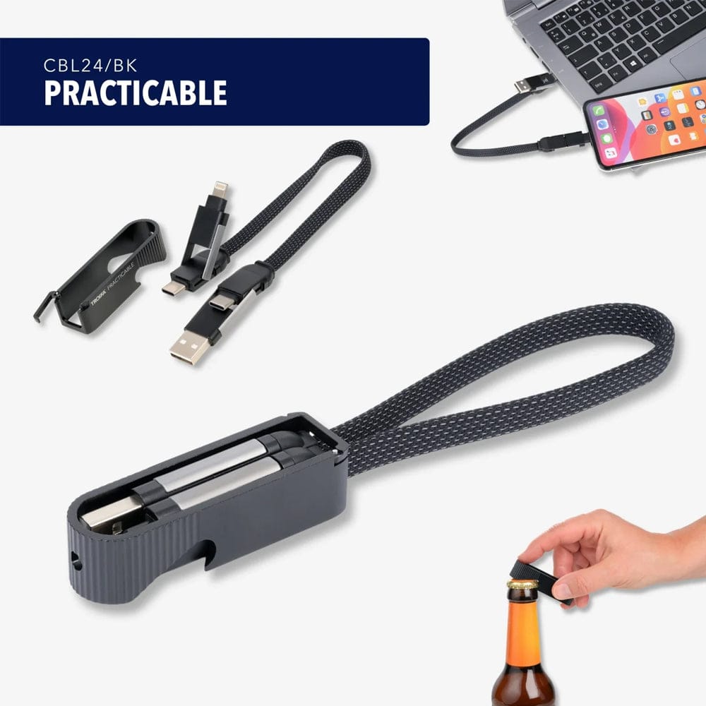 Troika Practicable Pocket Fast Charging Cable by Troika - The Pi Hut