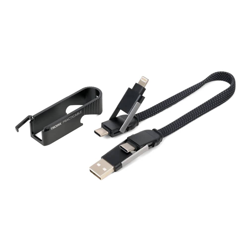 Troika Practicable Pocket Fast Charging Cable by Troika - The Pi Hut
