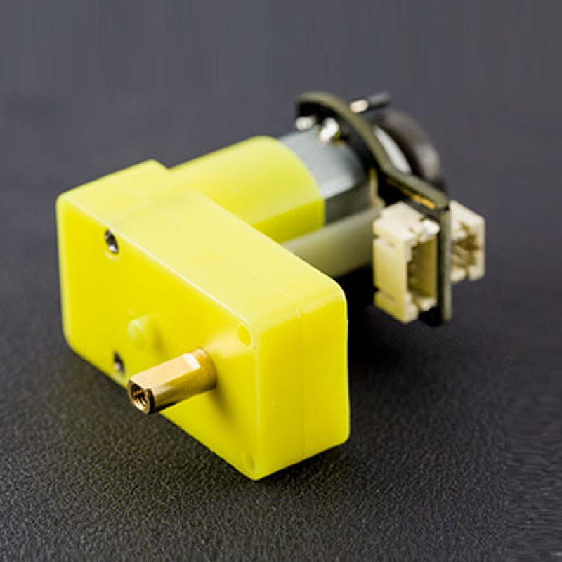 TT Geared Motor with Encoder (6V 160RPM 120:1 L Shape) by DFRobot - The Pi Hut