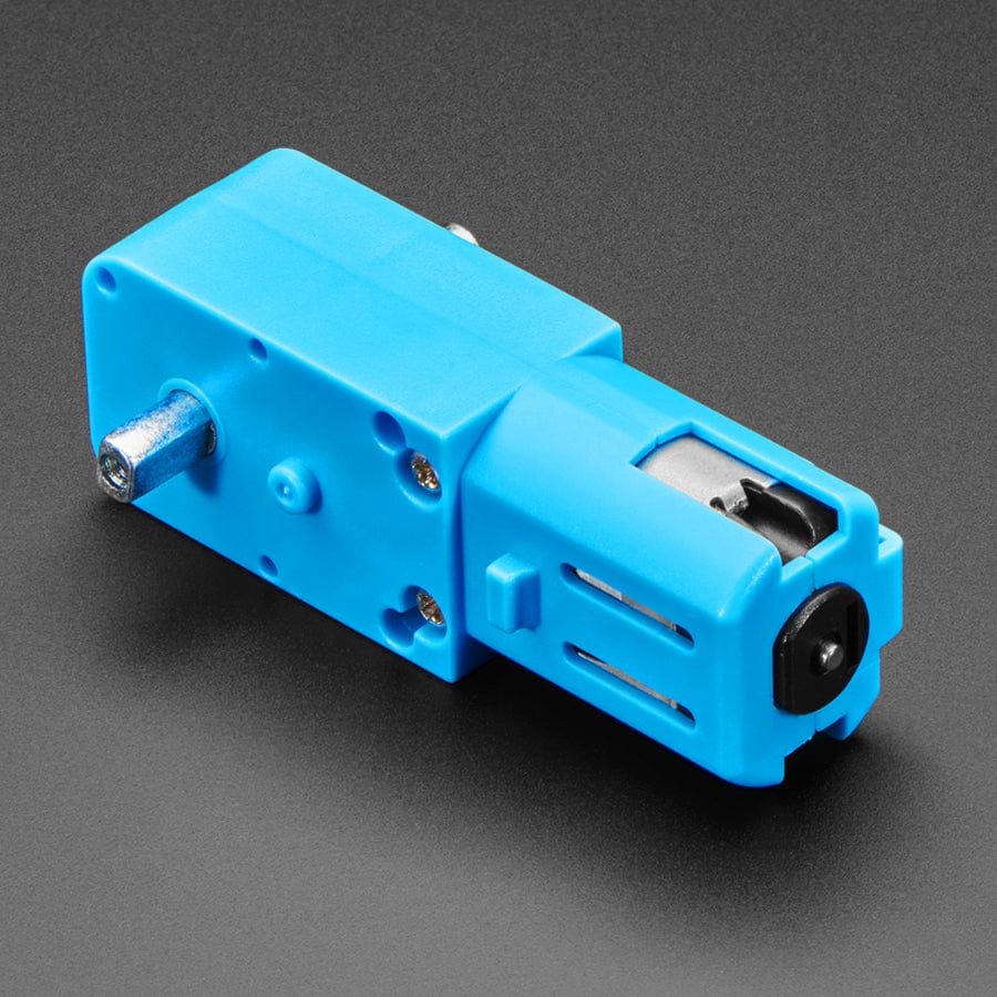 TT Motor Bi-Metal Gearbox Double Sided Axle and 1:90 Gear Ratio by The Pi Hut - The Pi Hut