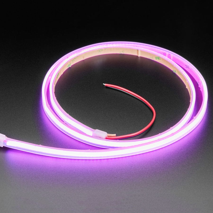 Ultra Flexible 5V Pink LED Strip - 320 LEDs per meter - 1 meter by Adafruit - The Pi Hut