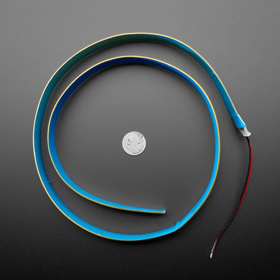 Ultra Flexible LED Ribbon Strip - 30mm Wide - 1 Meter long - Cool White ~6000K by Adafruit - The Pi Hut