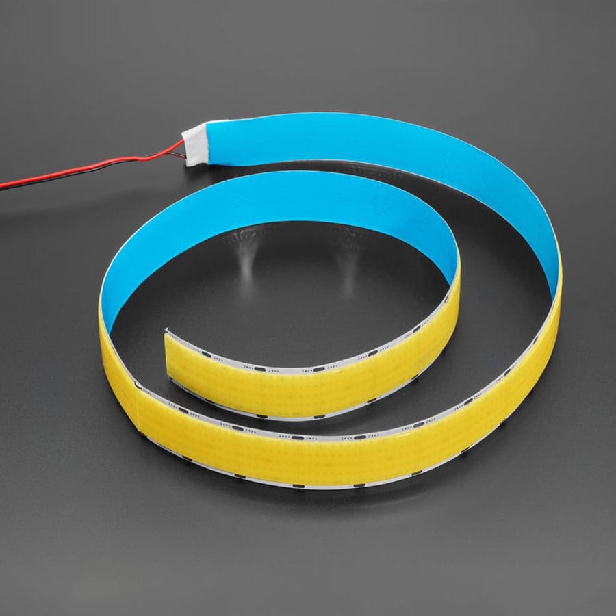 Ultra Flexible LED Ribbon Strip - 30mm Wide - 1 Meter long - Cool White ~6000K by Adafruit - The Pi Hut