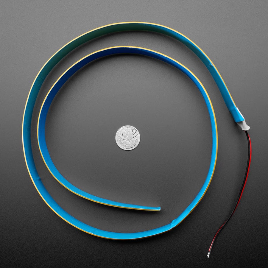 Ultra Flexible LED Ribbon Strip - 30mm Wide - 1m - Natural White 4000K by Adafruit - The Pi Hut