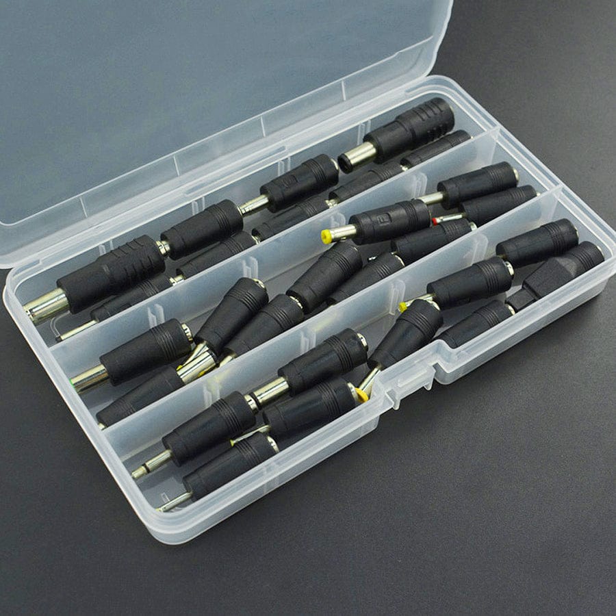 Universal 5.5 x 2.1mm DC Adapter Kit (28 Pieces) by DFRobot - The Pi Hut