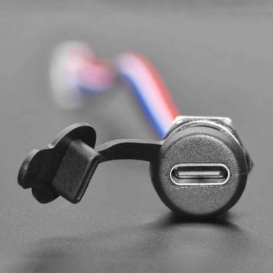 USB-C Screw Panel Mount to 4-pin JST PH Cable by Adafruit - The Pi Hut